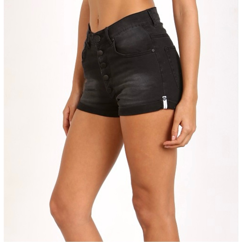 One Teaspoon High Waisted Harlets Shorts, Sz 25